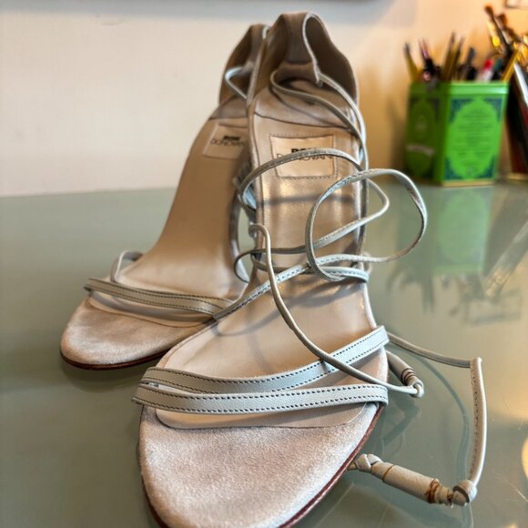 🩵  Gorgeous Ron Donovan Light Blue Suede Heels | Size 40 | Made in Italy  🩵 - Picture 4 of 8